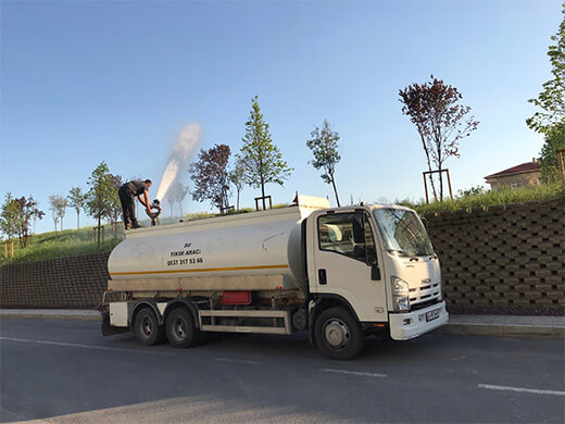 Kadıköy tanker su ve arazöz kiralama